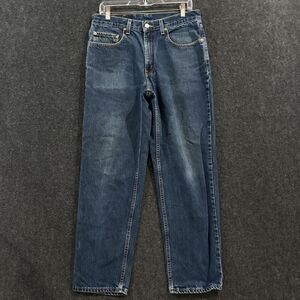 Vintage Levis 550 Jeans Men's 33x30 Blue Relaxed Fit Straight Leg Denim